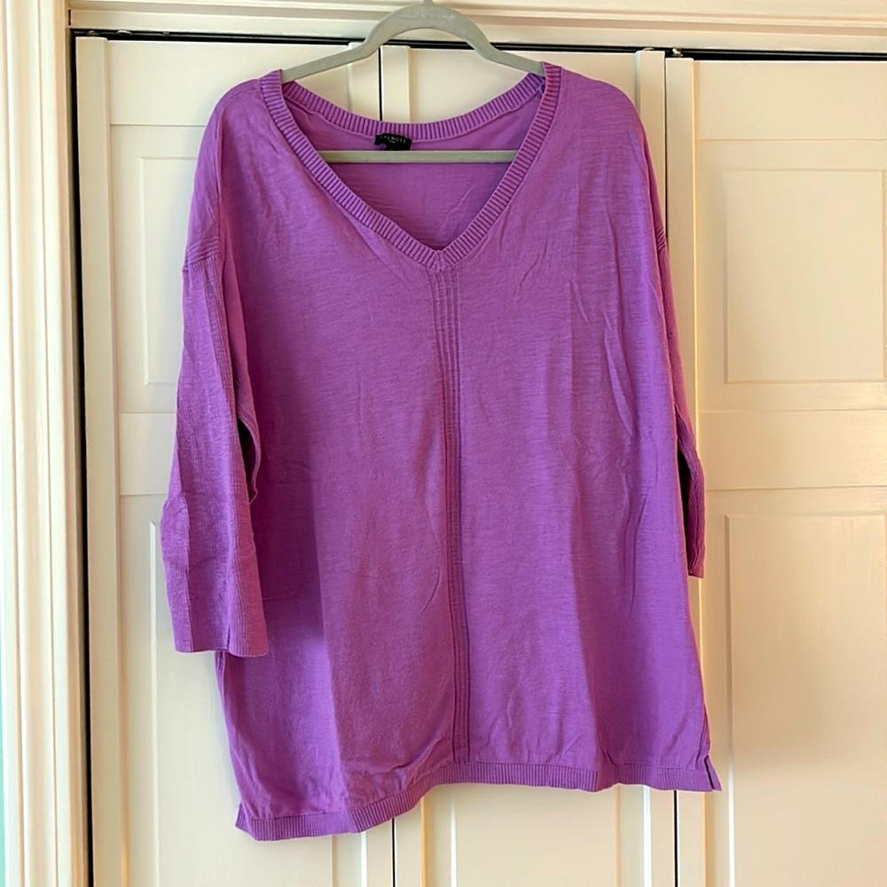 Talbots Light Purple Sweater